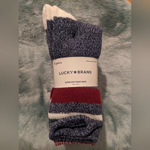 Lucky Brand Women's Super Soft Boot Socks